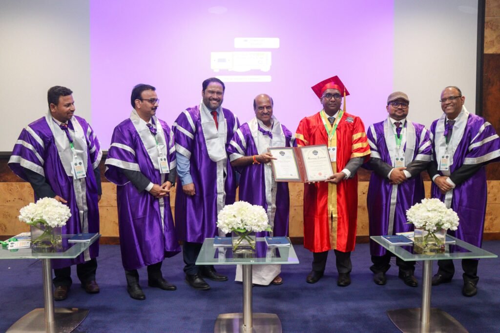 Sahar Ahamed. J - Doctorate in Arts and Humane Letters