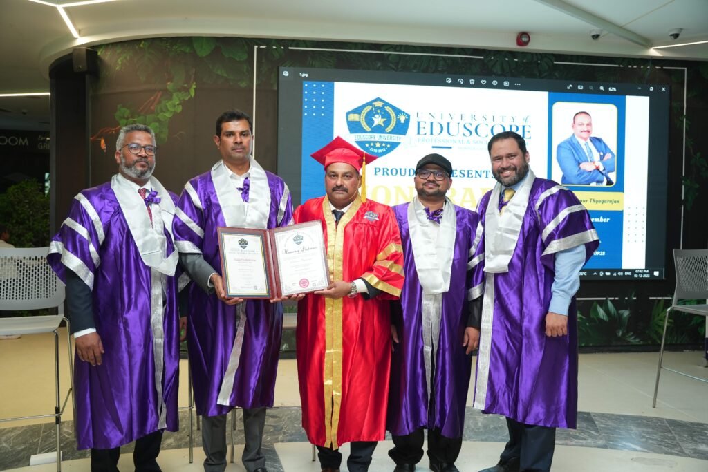Dr. Ravikumar Thyagarajan - Doctor of Engineering (D.Eng)