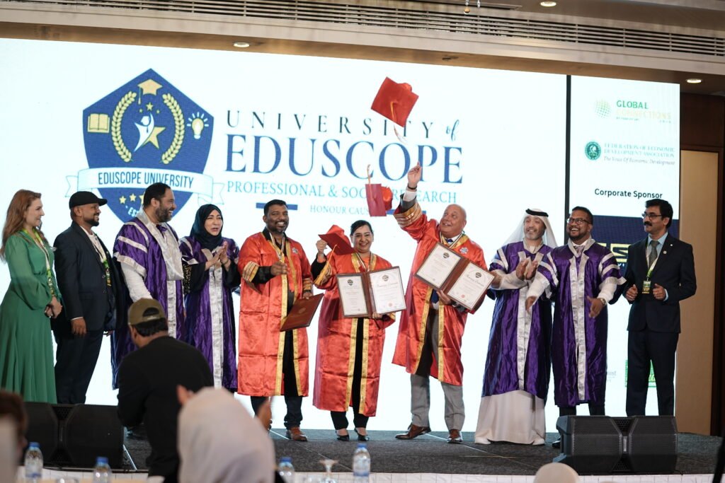 Awarded as Honorary Doctorate From EPSRU Dubai